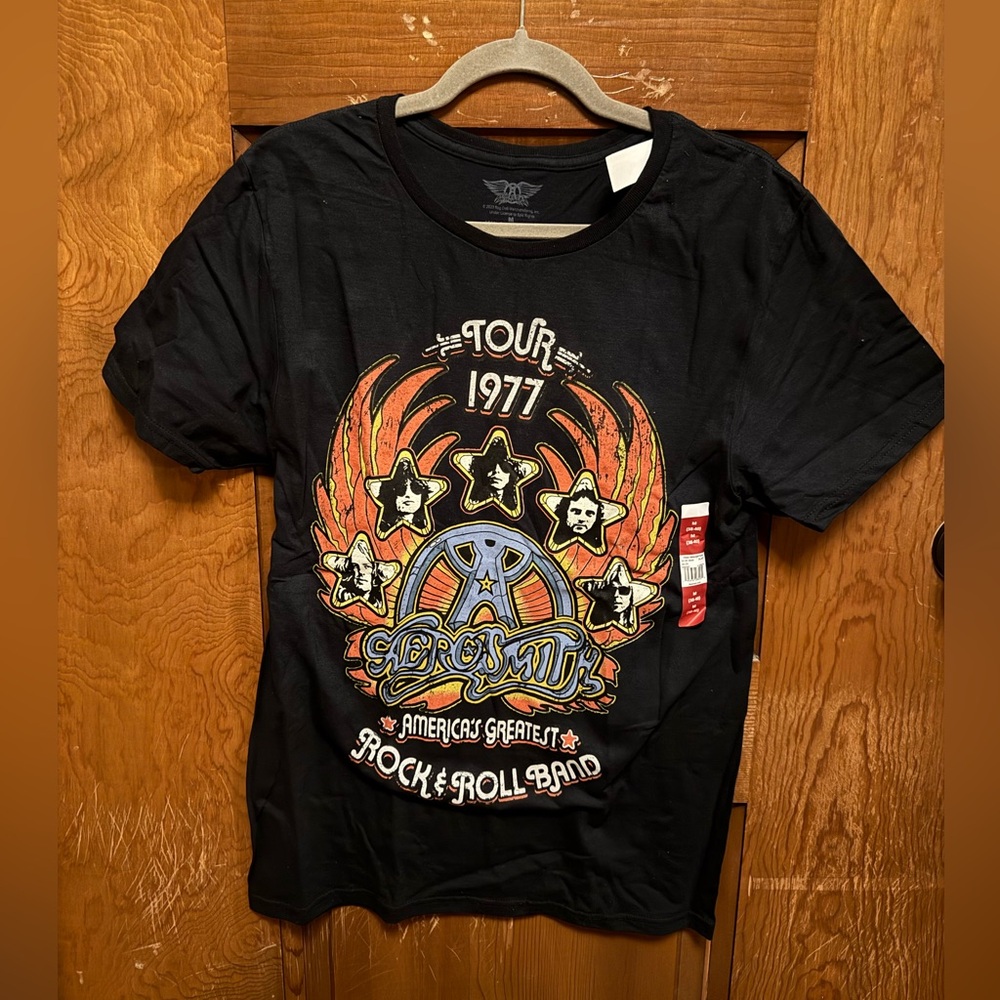 Unisex Aerosmith 1977 Tour reprint Tshirt - several sizes available